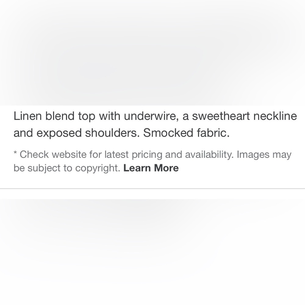 NWT Zara Linen Blend Crop Top - Picture 13 of 13